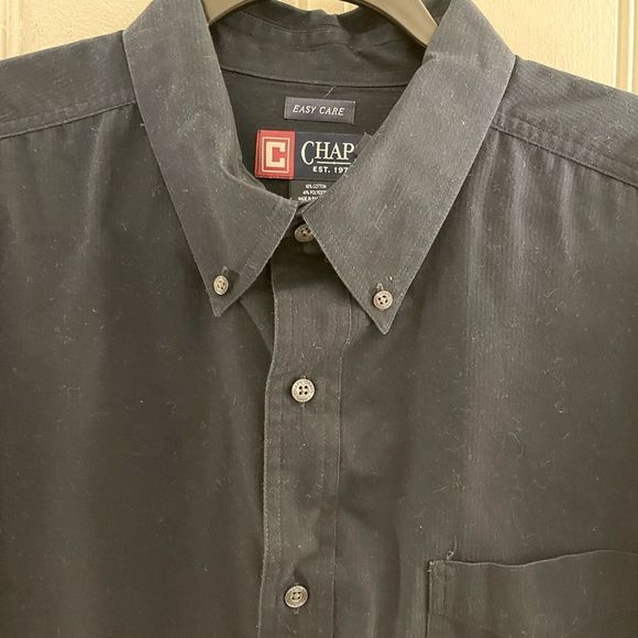 Like New! Chaps Mens Long Sleeve Shirt Size XL - Picture 3 of 4